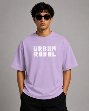 Urban Rebel Silent Chaos 240 GSM Oversized T-Shirt