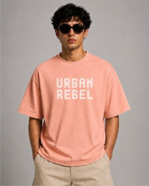 Urban Rebel Toxic Youth 240 GSM Oversized T-Shirt