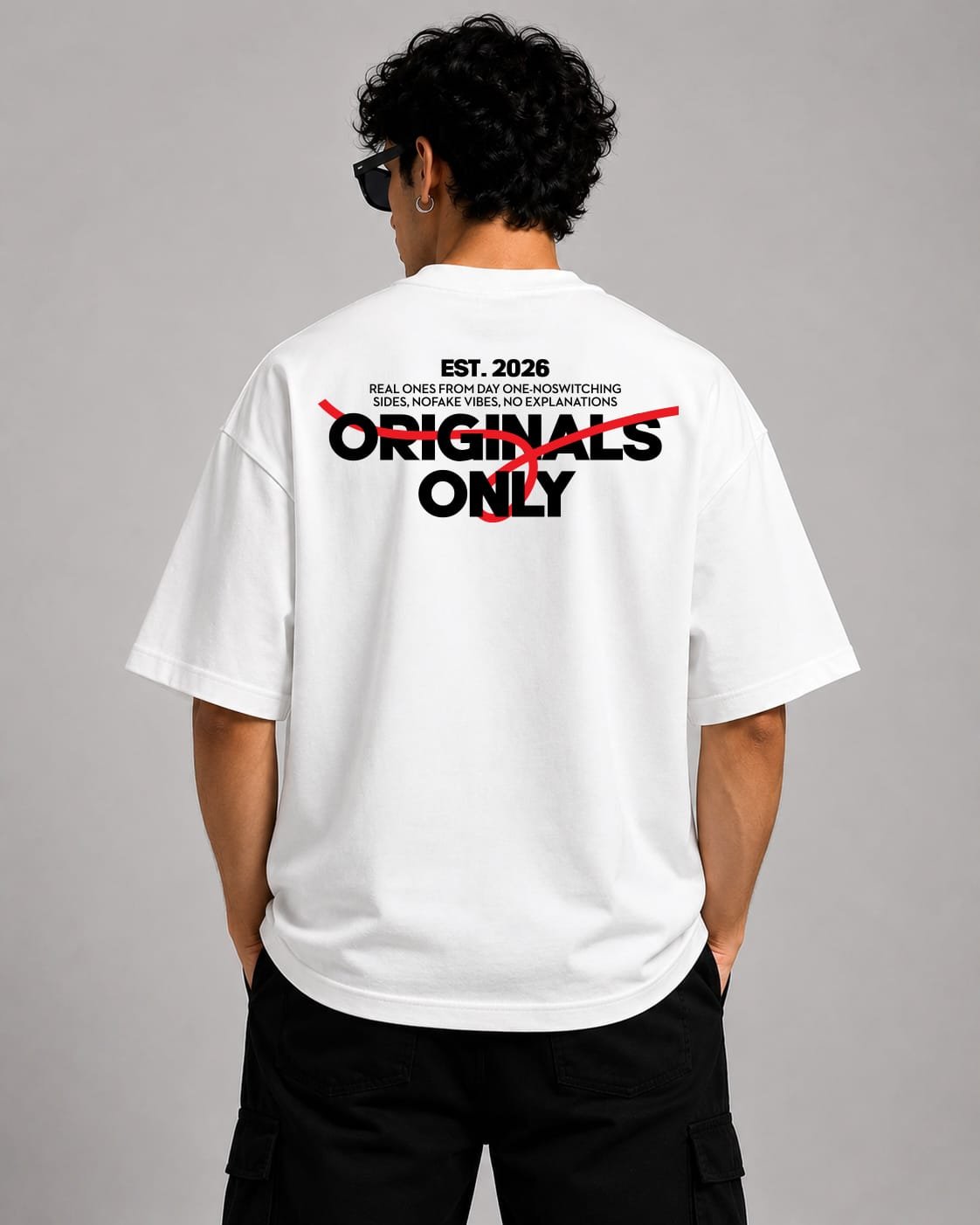 Urban Rebel Originals 260 GSM Unisex Oversized T-Shirt