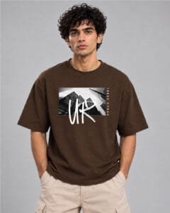 Urban Rebel Cityscape 260 GSM Oversized T-Shirt