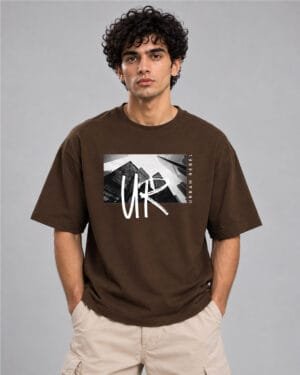 Urban Rebel Cityscape 260 GSM Oversized T-Shirt